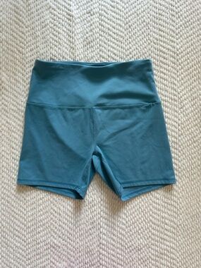 RDX Blue High Rise Biker Shorts Size M